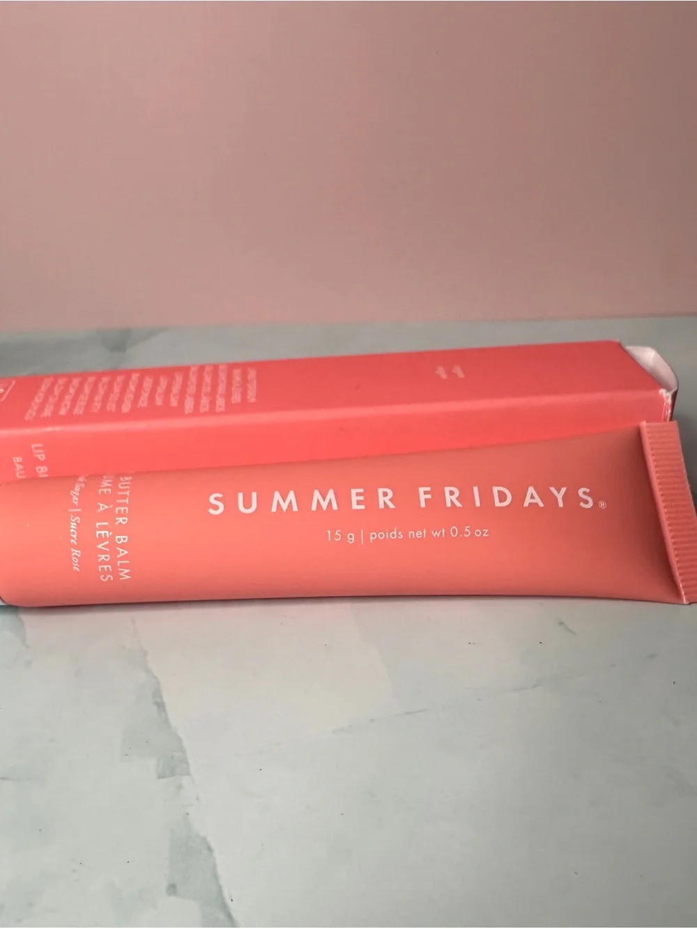 Summer Fridays Pink Coral Lip Butter Balm